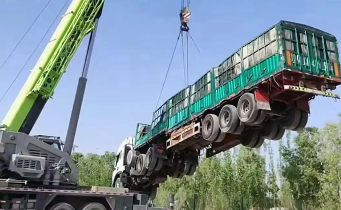 仁化道路脱困救援案例